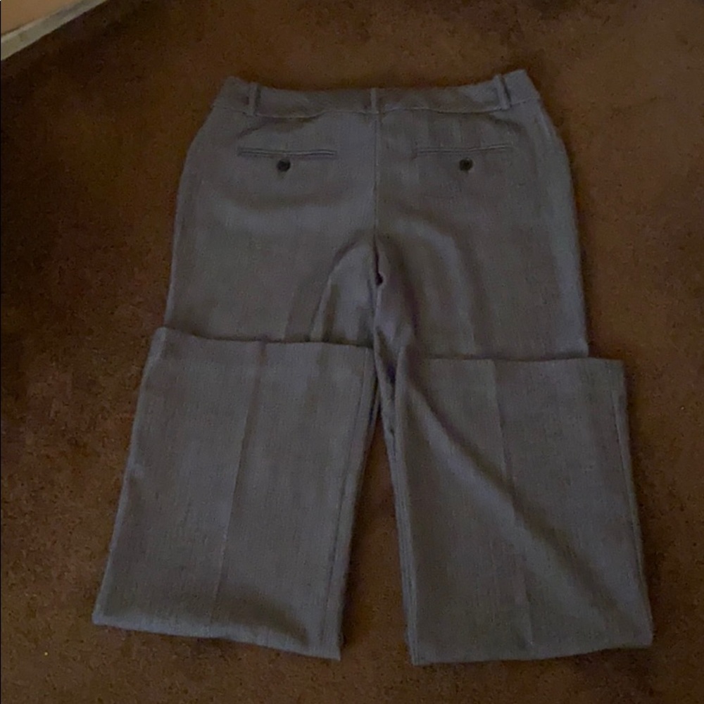 Express Herringbone Pinstriped Slacks. - image 7